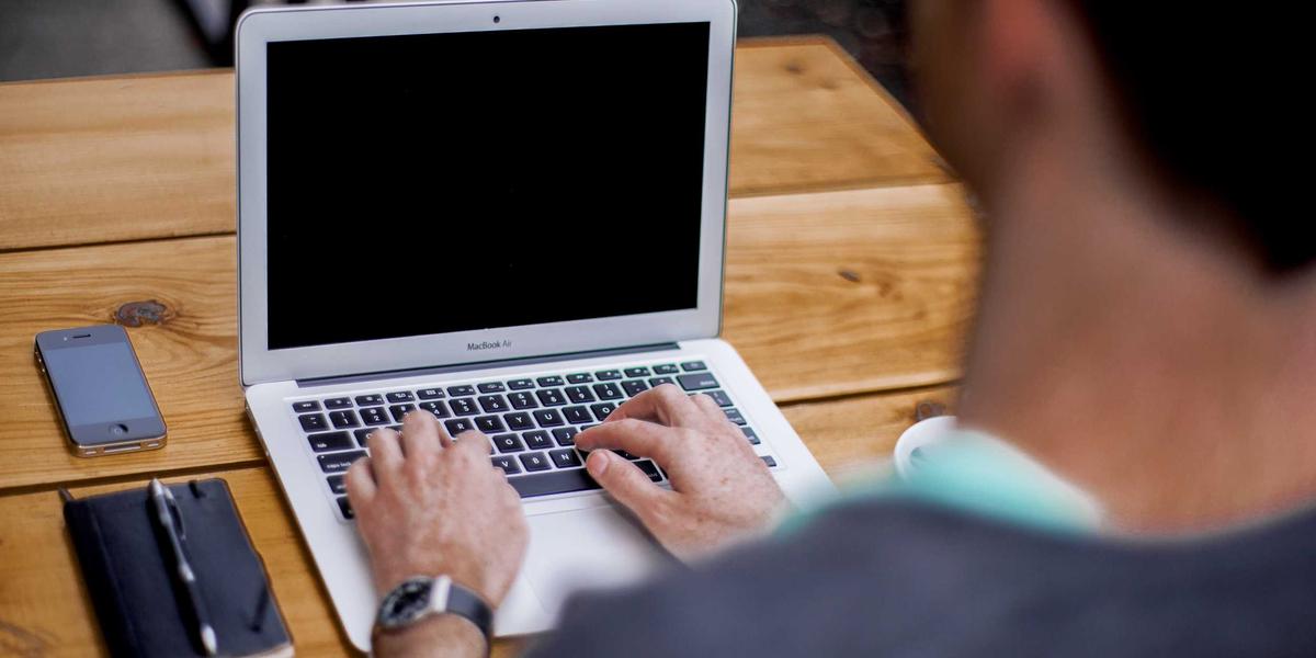 Working on a laptop in a shared space — every device broadcasts signals websites can read